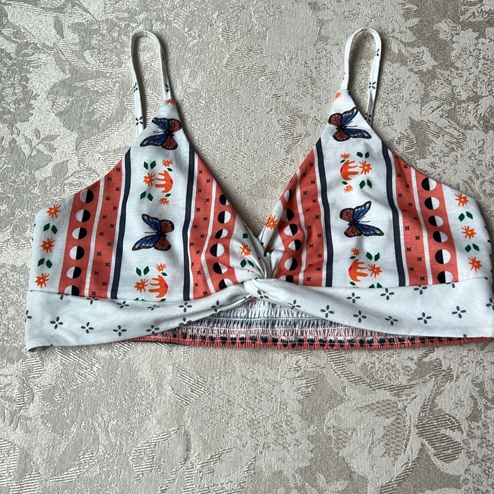 Chicme Bohemian two piece high waisted Palazzo Pants and Bra Top - Picture 5 of 16